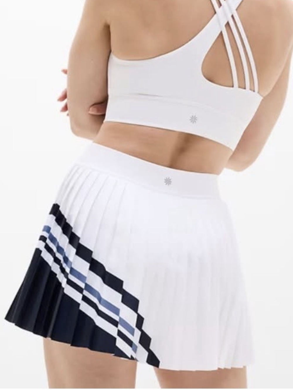 Athleta: Match Point High Rise Pleated Skort - Picture 7 of 9
